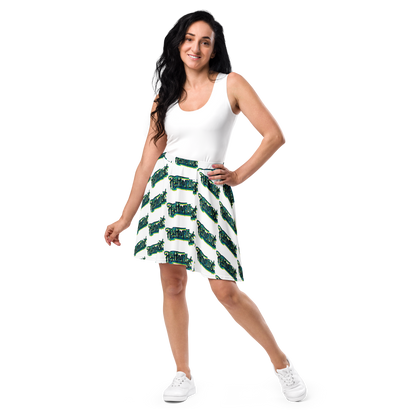 "HEY HOMEGIRL" Skater Skirt