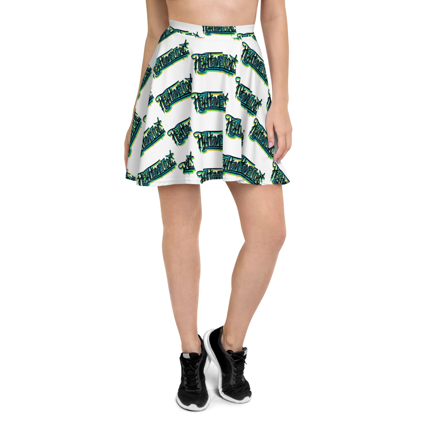 "HEY HOMEGIRL" Skater Skirt