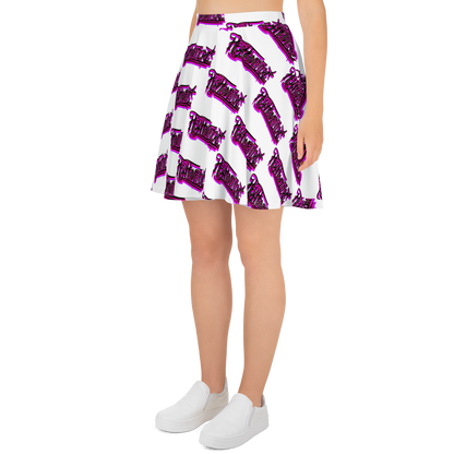 "HEY HOMEGIRL" Skater Skirt PNK