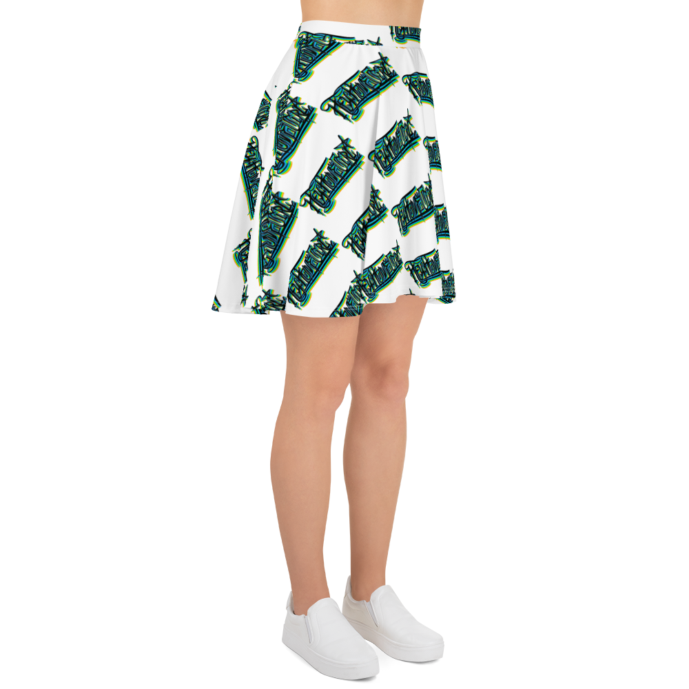 "HEY HOMEGIRL" Skater Skirt