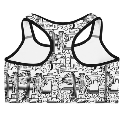 "MAIZ" Sports Bra