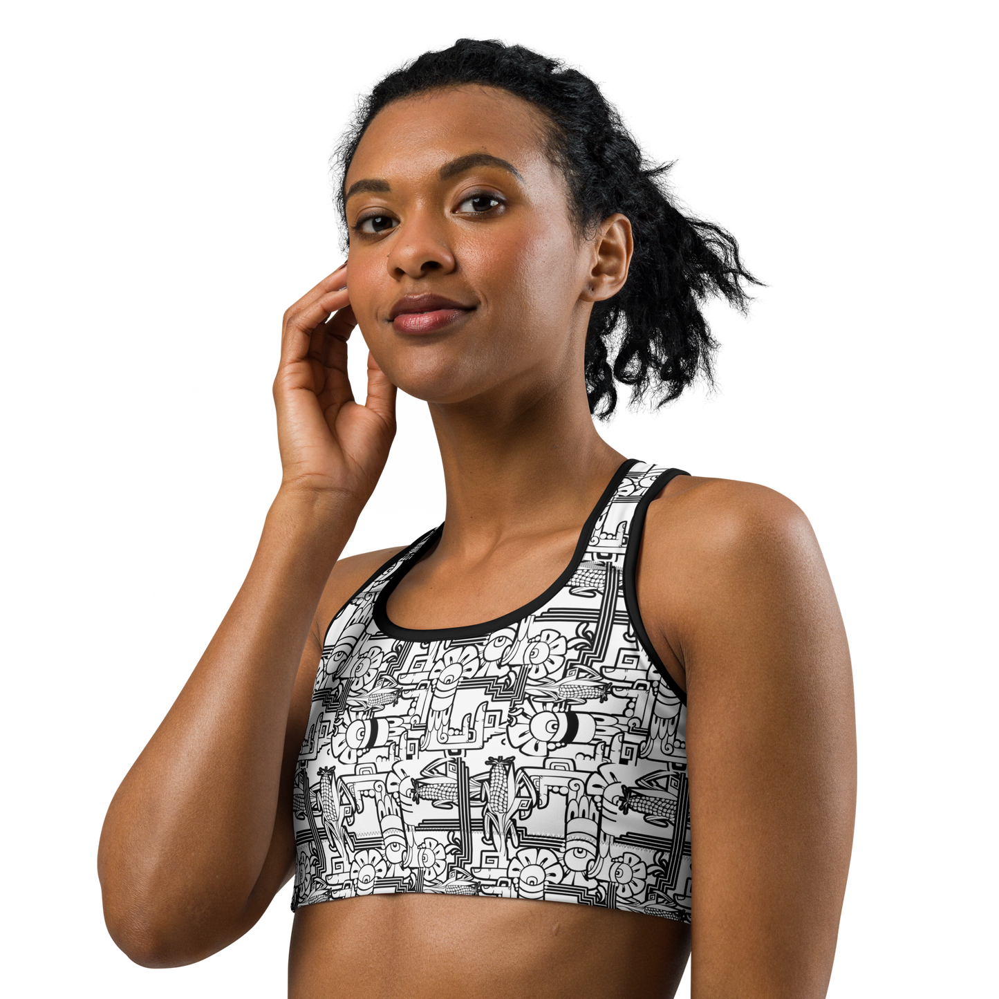 "MAIZ" Sports Bra