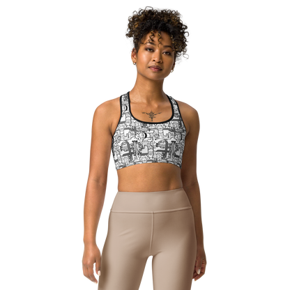 "MAIZ" Sports Bra