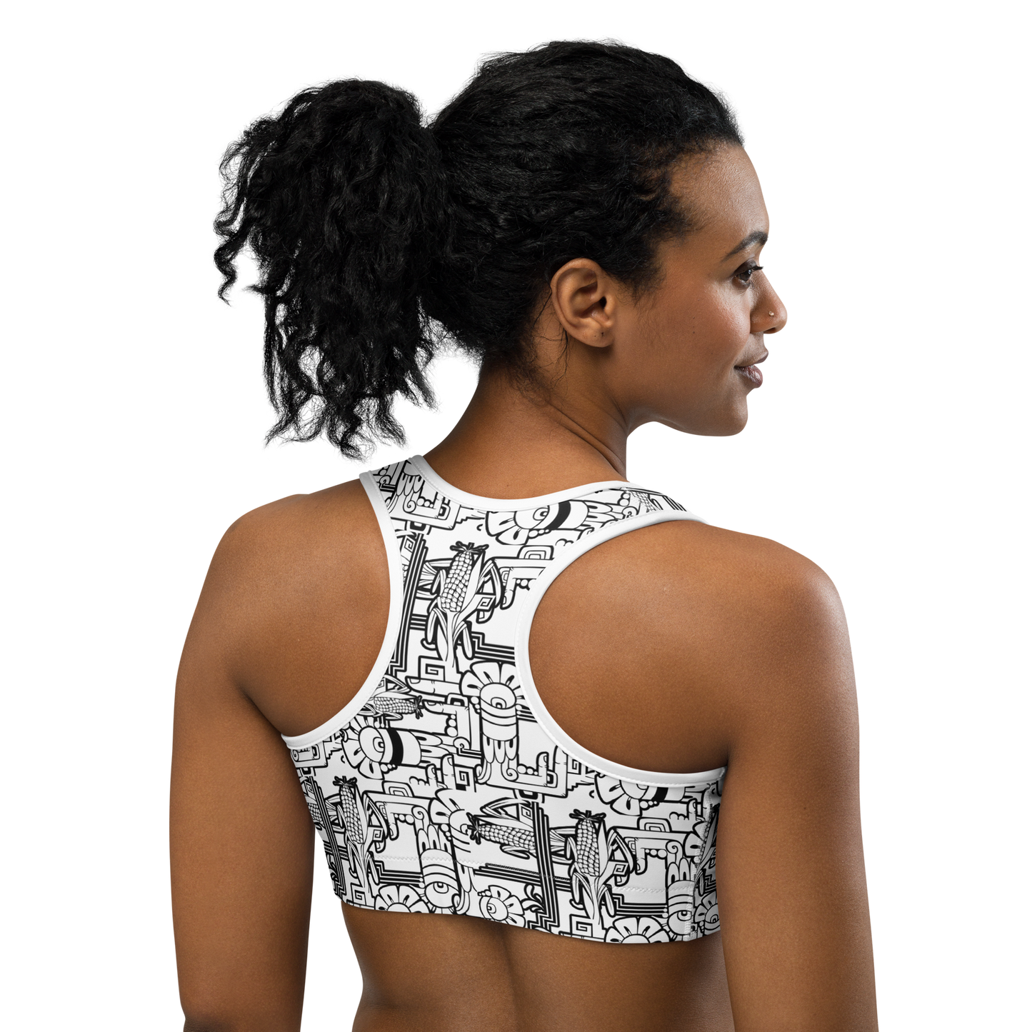 "MAIZ" Sports Bra