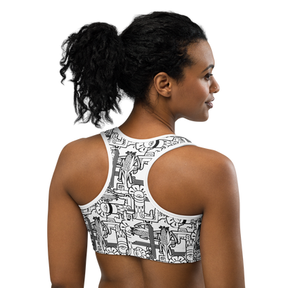 "MAIZ" Sports Bra