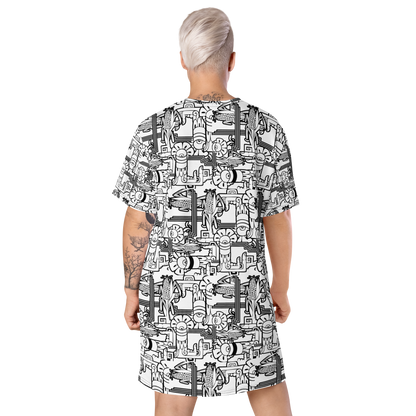 "MAIZ" T-shirt Dress