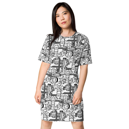 "MAIZ" T-shirt Dress