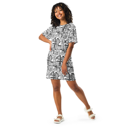 "MAIZ" T-shirt Dress