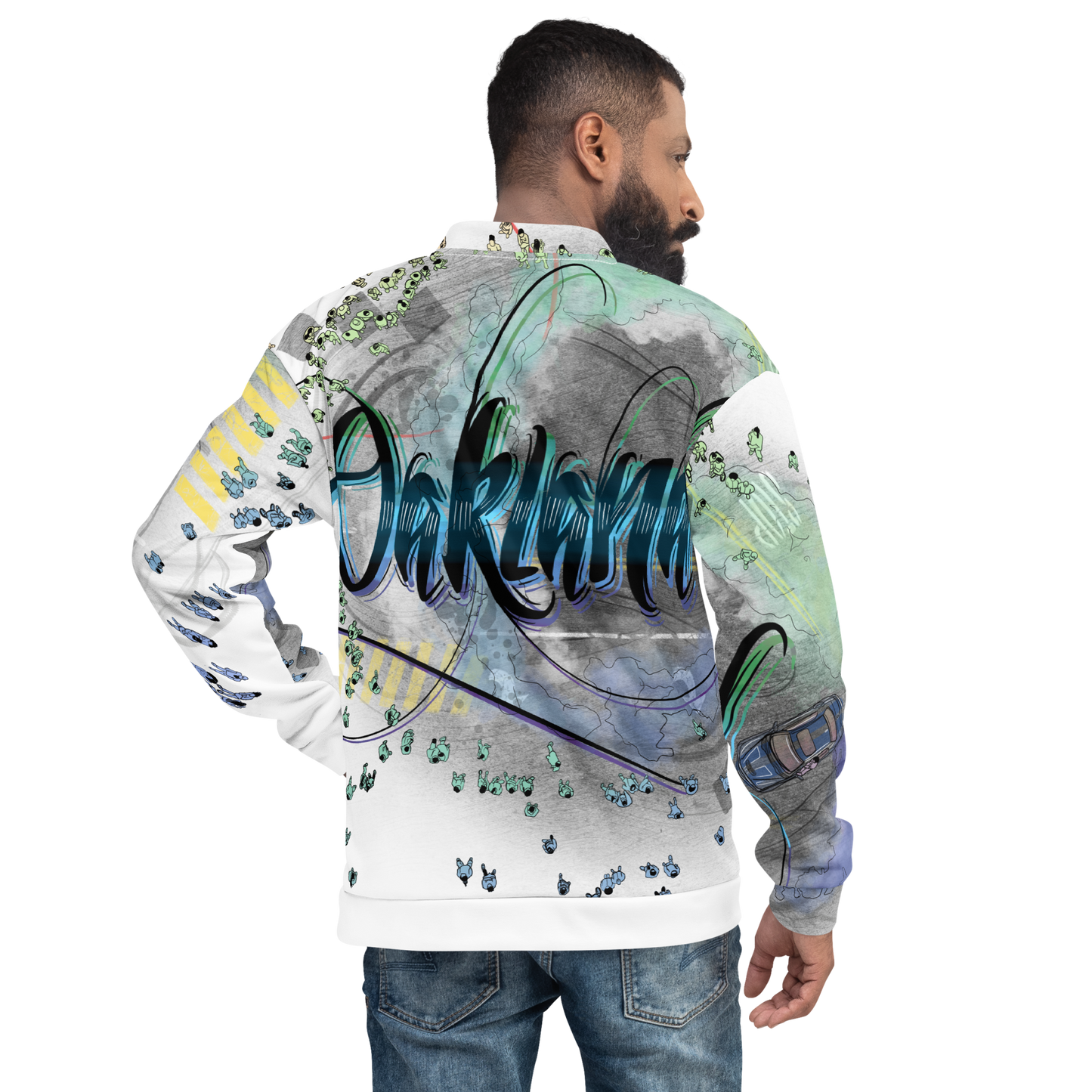 "OAKLAND SIDESHOW" Unisex Bomber Jacket