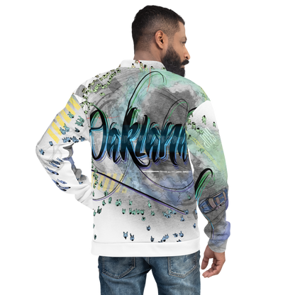 "OAKLAND SIDESHOW" Unisex Bomber Jacket