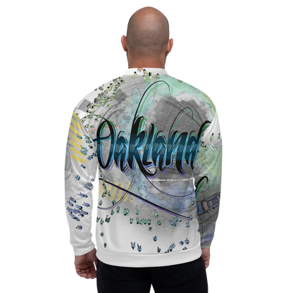 "OAKLAND SIDESHOW" Unisex Bomber Jacket