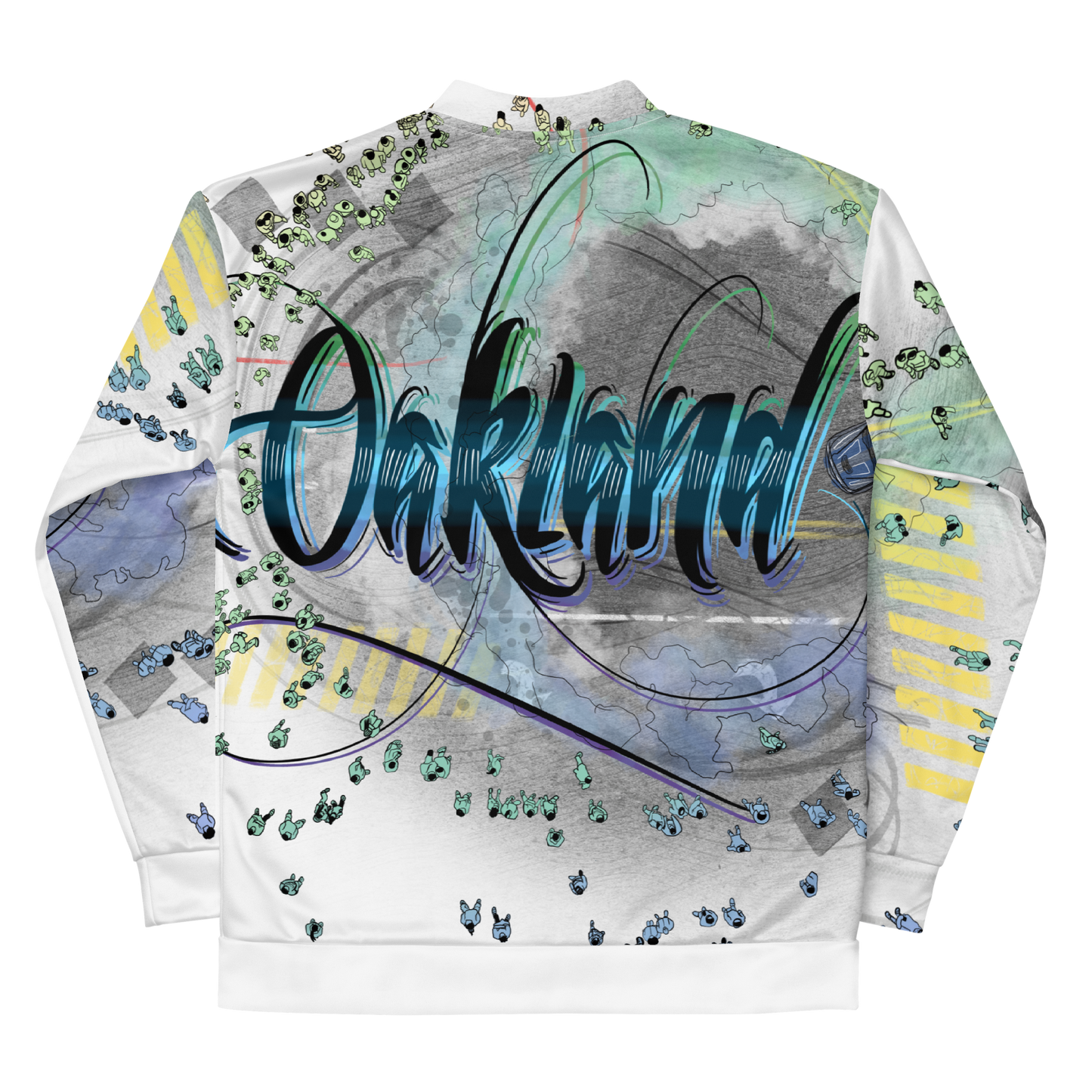 "OAKLAND SIDESHOW" Unisex Bomber Jacket