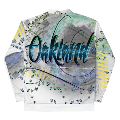 "OAKLAND SIDESHOW" Unisex Bomber Jacket