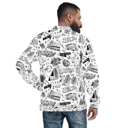 "OAKLAND TILABLE" Unisex Bomber Jacket