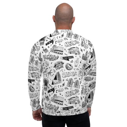 "OAKLAND TILABLE" Unisex Bomber Jacket