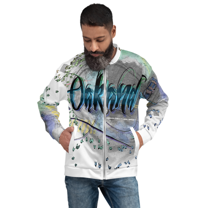 "OAKLAND SIDESHOW" Unisex Bomber Jacket