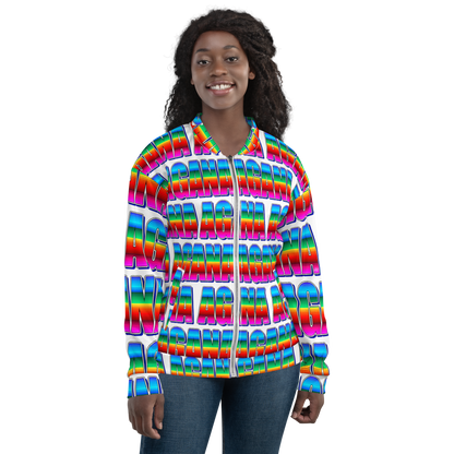 "AGANA SERAPE" Unisex Bomber Jacket