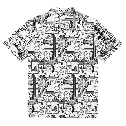 "MAIZ" Unisex Button Shirt