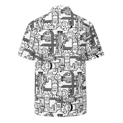 "MAIZ" Unisex Button Shirt