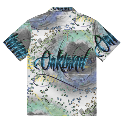 "OAKLAND SIDESHOW" Unisex Button Shirt