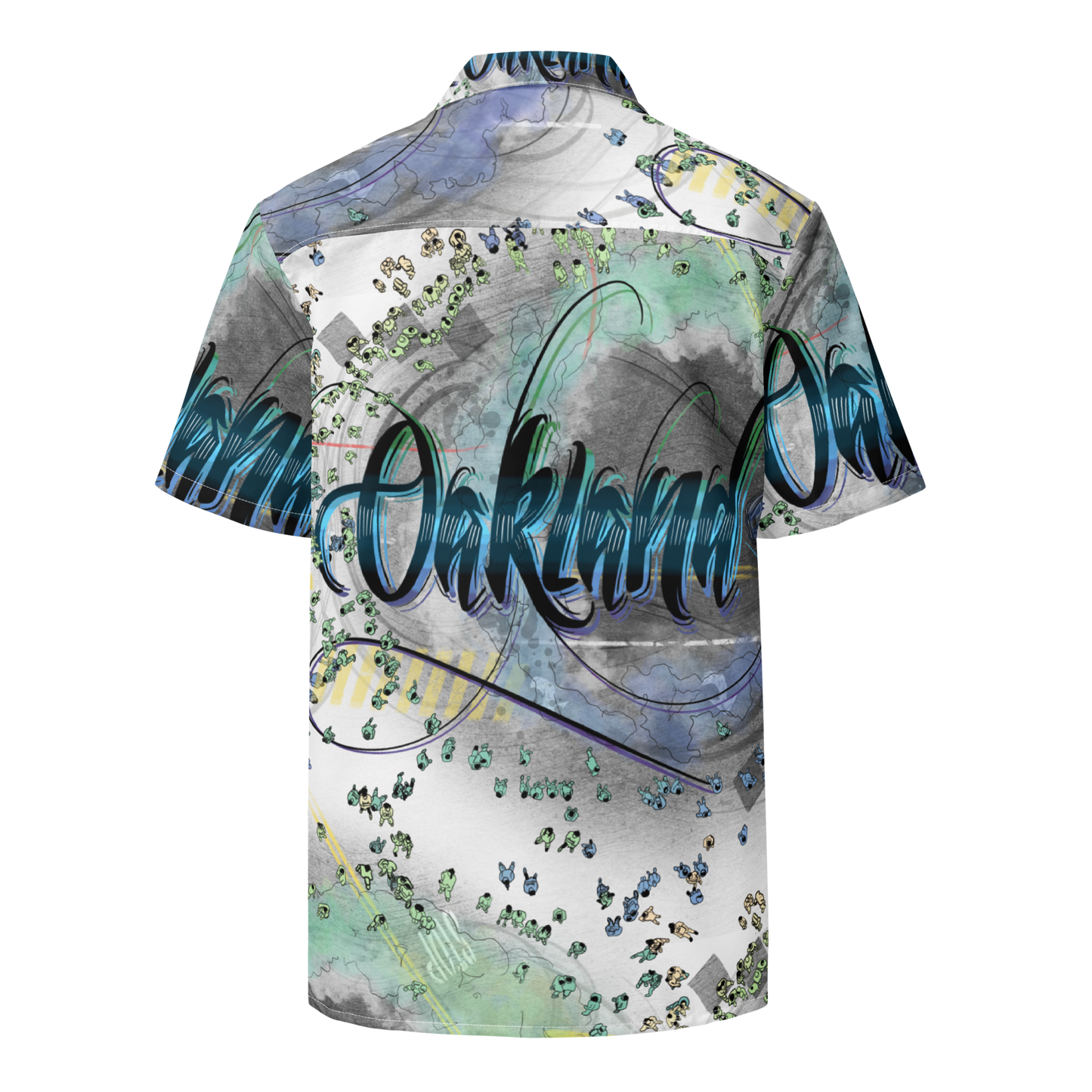 "OAKLAND SIDESHOW" Unisex Button Shirt