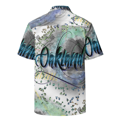 "OAKLAND SIDESHOW" Unisex Button Shirt