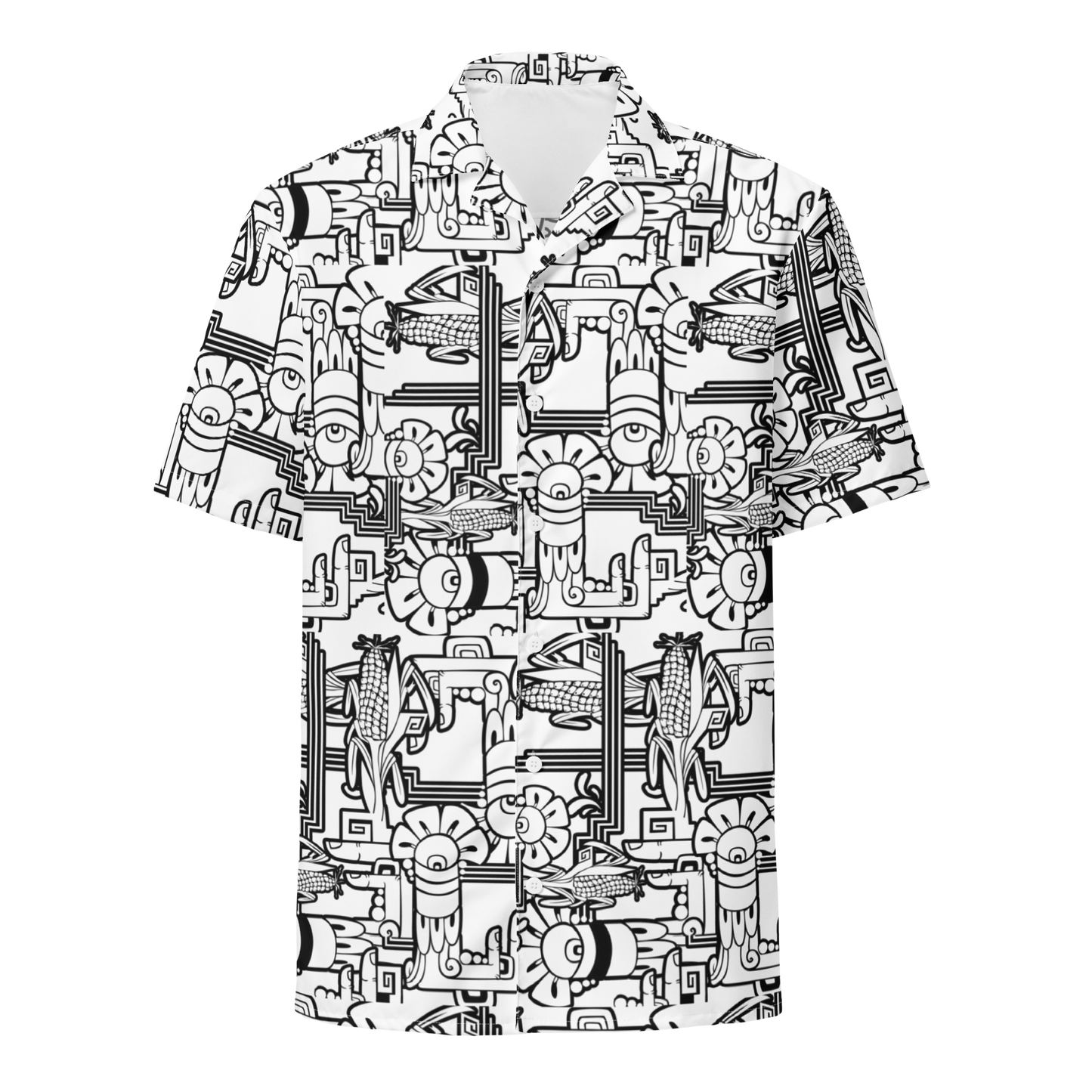 "MAIZ" Unisex Button Shirt