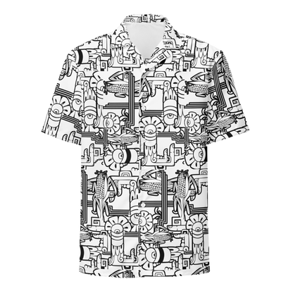 "MAIZ" Unisex Button Shirt