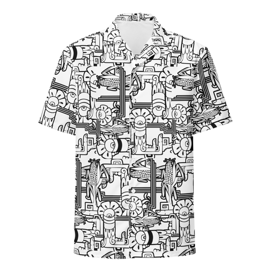 "MAIZ" Unisex Button Shirt