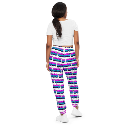 "AGANA BUBBLE DRIP" Unisex Track Pants