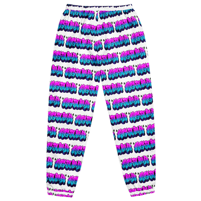 "AGANA BUBBLE DRIP" Unisex Track Pants