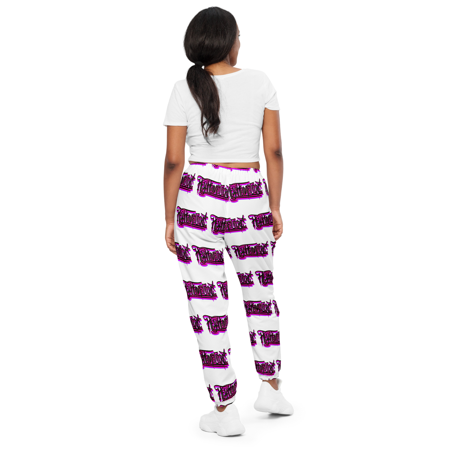 "HEY HOMEGIRL" Unisex Track Pants PNK