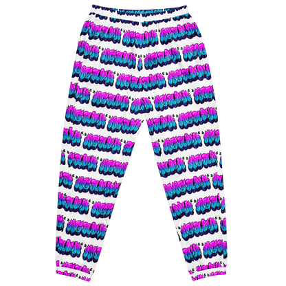 "AGANA BUBBLE DRIP" Unisex Track Pants