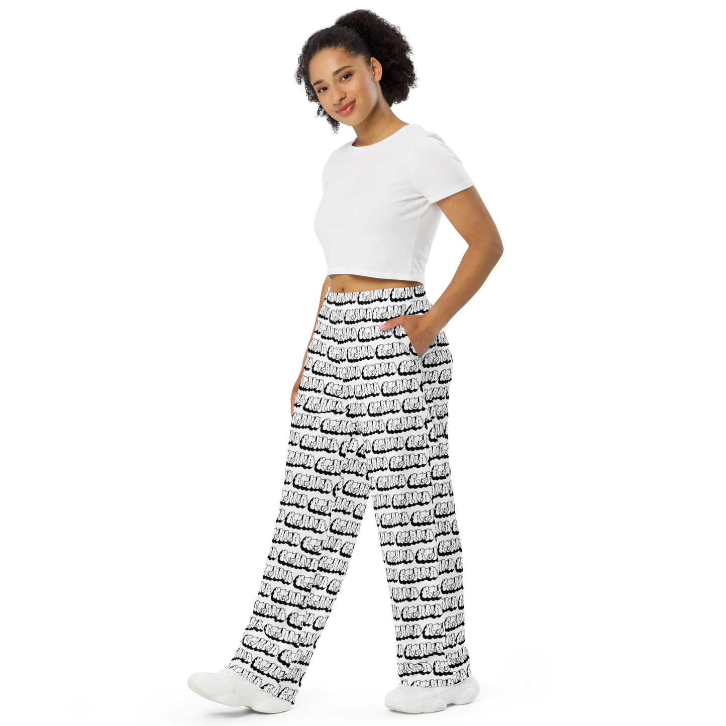 "AGANA" Unisex Wide-leg Pants