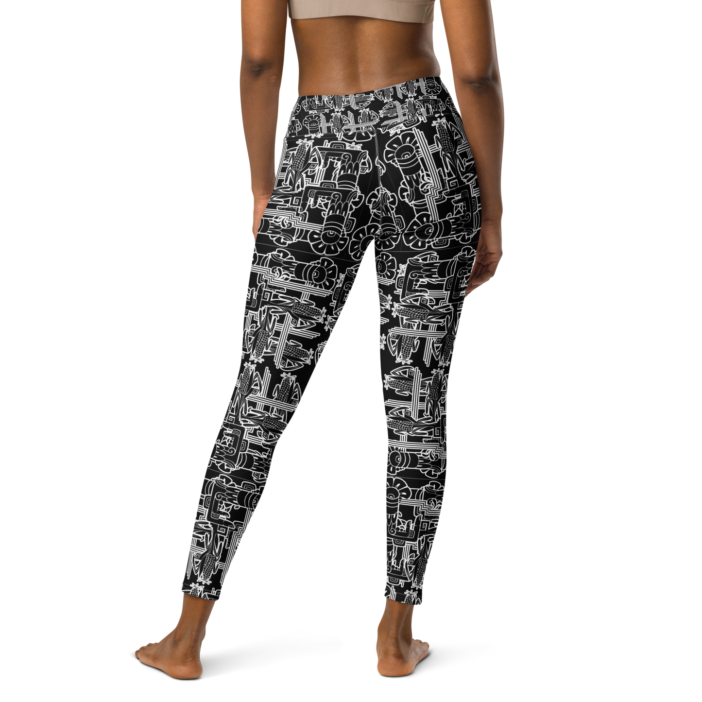 "MAIZ" Yoga Leggings BLK