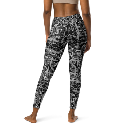 "MAIZ" Yoga Leggings BLK