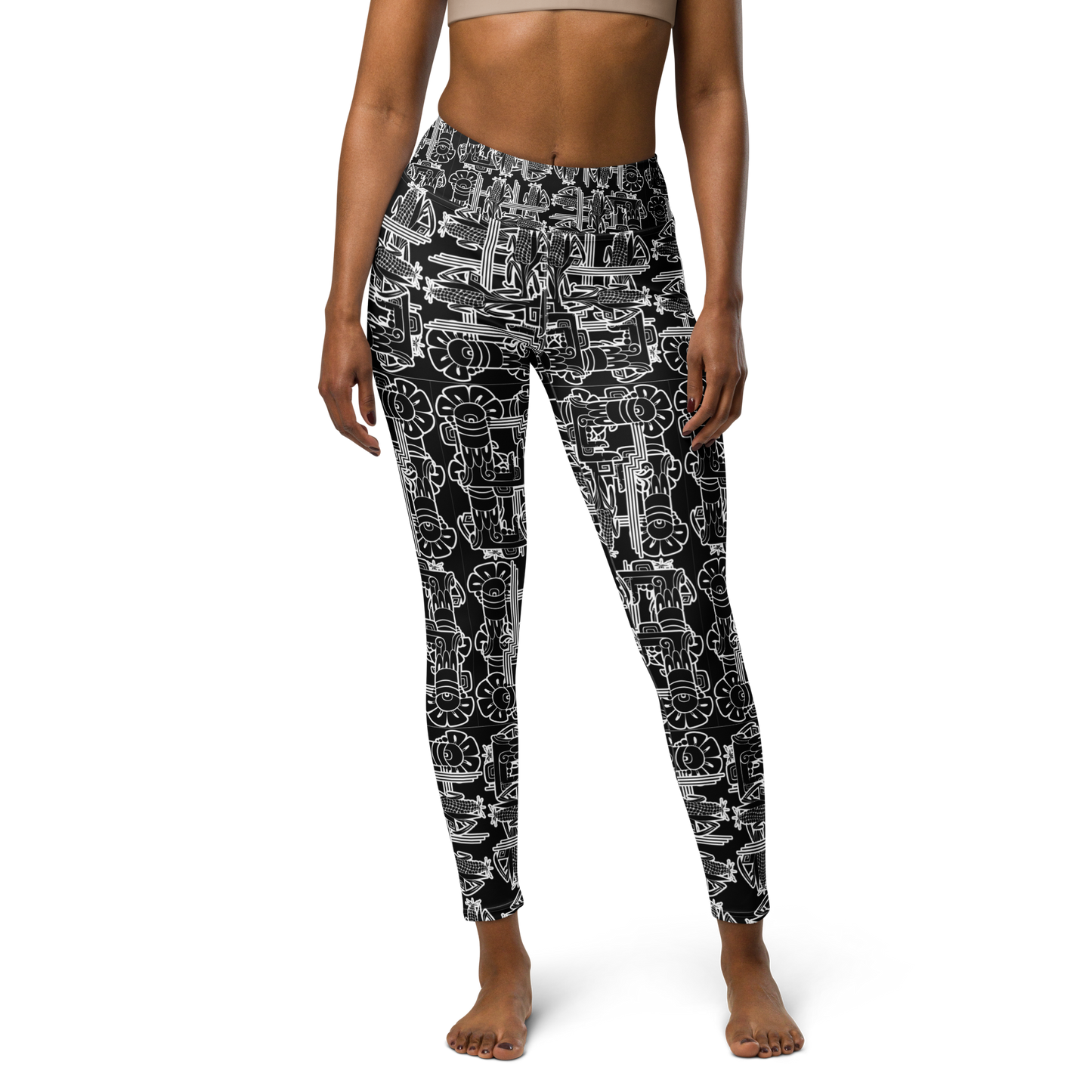 "MAIZ" Yoga Leggings BLK