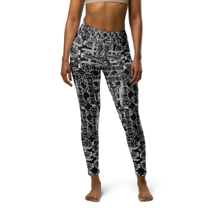 "MAIZ" Yoga Leggings BLK