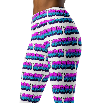 "AGANA BUBBLE DRIP" Yoga Leggings