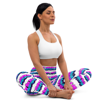 "AGANA BUBBLE DRIP" Yoga Leggings