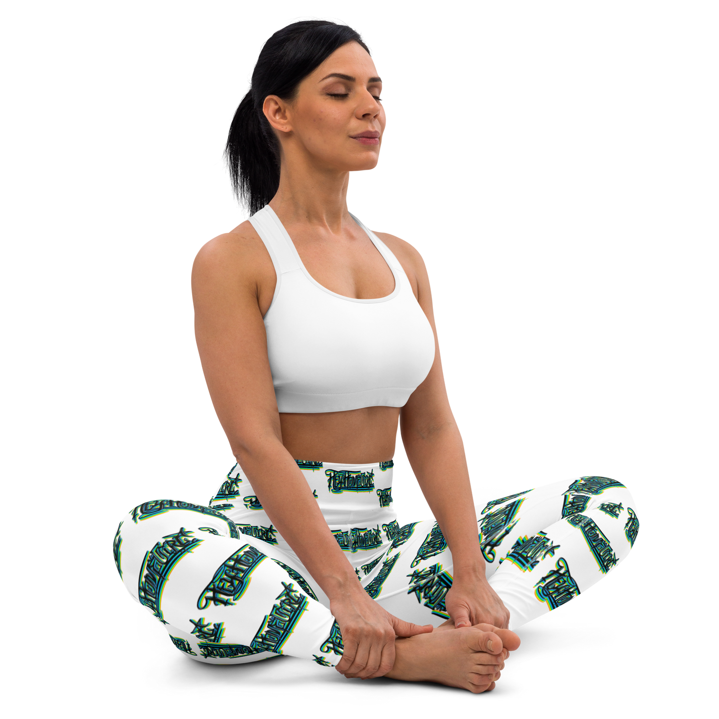 "HEY HOMEGIRL" Yoga Leggings GRN