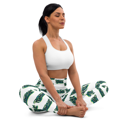 "HEY HOMEGIRL" Yoga Leggings GRN