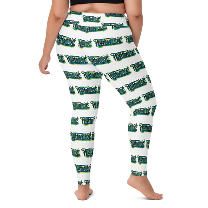 "HEY HOMEGIRL" Yoga Leggings GRN