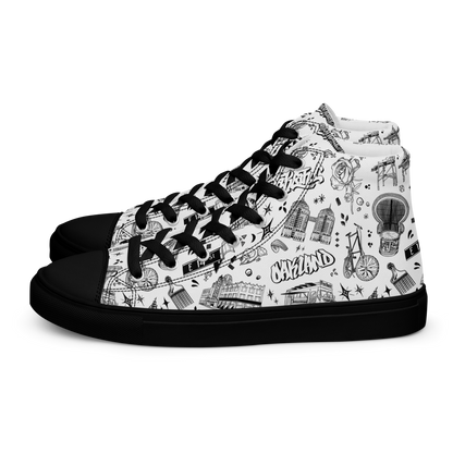 "OAKLAND TILABLE" Men’s High Top Shoes