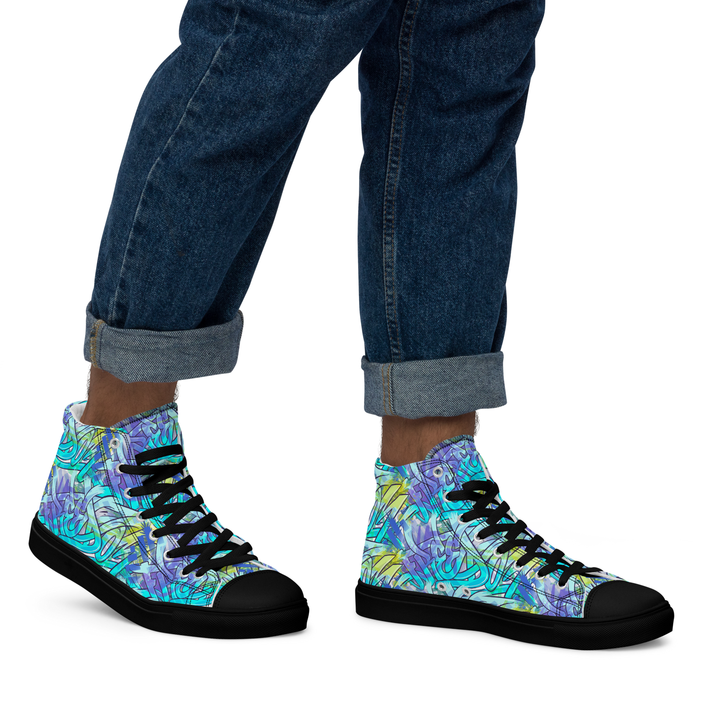 "FREEDOM" Men’s High Top Shoes