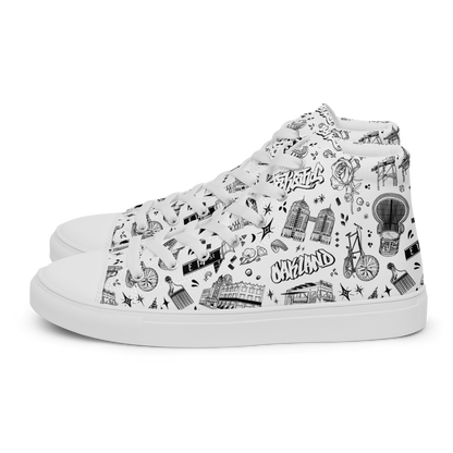 "OAKLAND TILABLE" Men’s High Top Shoes