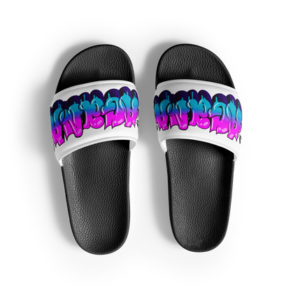 "AGANA BUBBLE DRIP" Men’s Slides