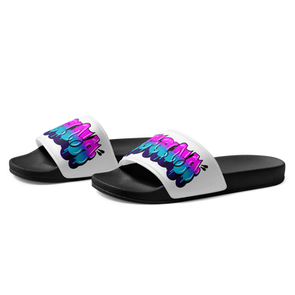 "AGANA BUBBLE DRIP" Men’s Slides