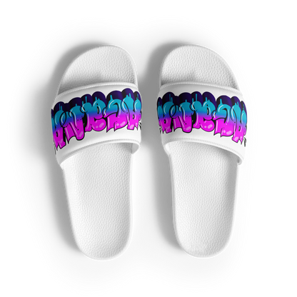 "AGANA BUBBLE DRIP" Men’s Slides