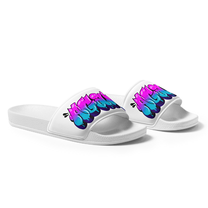 "AGANA BUBBLE DRIP" Men’s Slides